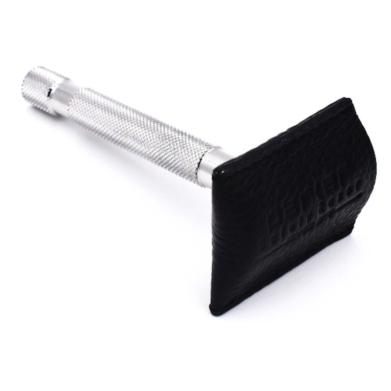 LRCBK Black Leather Razor Cover