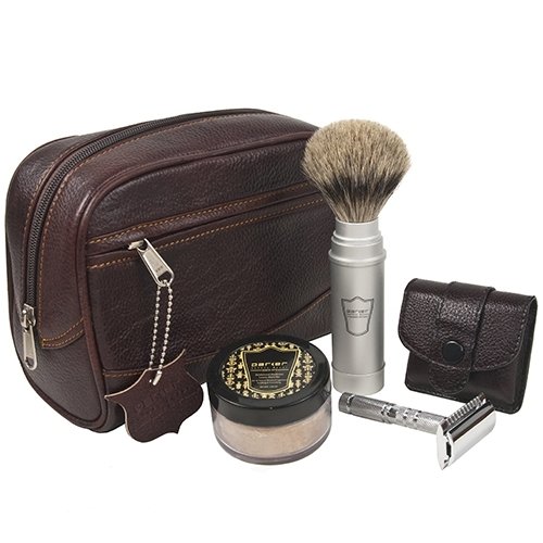 TRAVKIT 4-Piece Travel Shave Kit